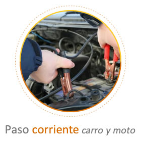servicio de paso de corriente, carro taller en Bogotá, reparaciones automotrices y mecánica a domicilio